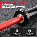 LIONSCOOL Premium 4ft/4.9ft/6ft Barbell for Strength Training and Olympic Weightlifting, 2 Inch Bar for Squats, Curls, Deadlifts, Presses, Hip Thrusts, 350lbs/500lbs/700lbs Weight Capacity - Image 3