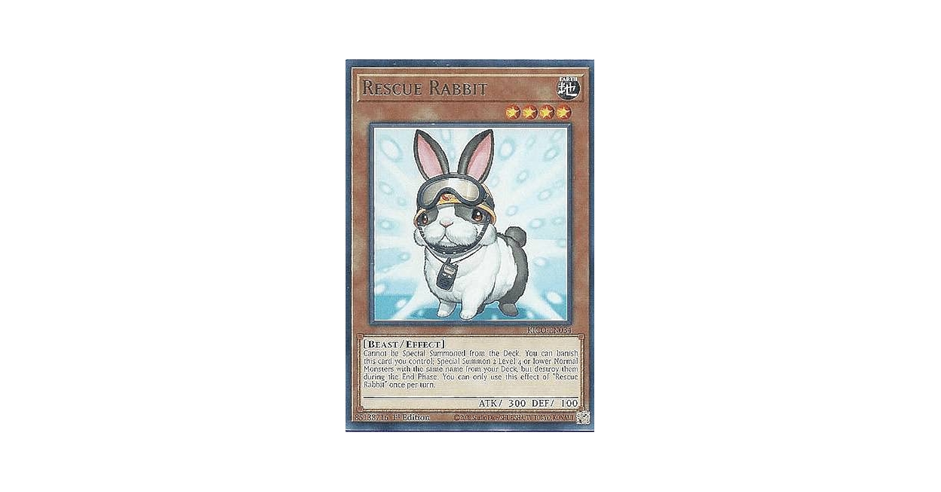 Amazon.co.jp: 遊戯王 KICO-EN034 レスキューラビット Rescue