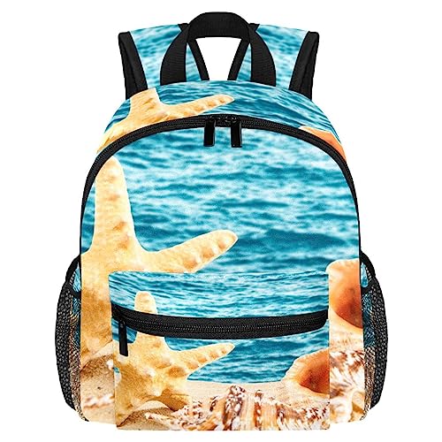 Cartable école primaire fille et garçon, sac à dos enfant bleu 30 cm