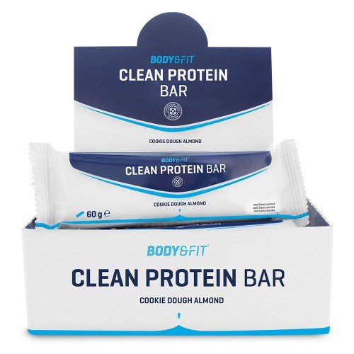 Body & Fit Clean Protein Bar Chocolate & White Chunks 720 gramm (12 riegel)… Cover