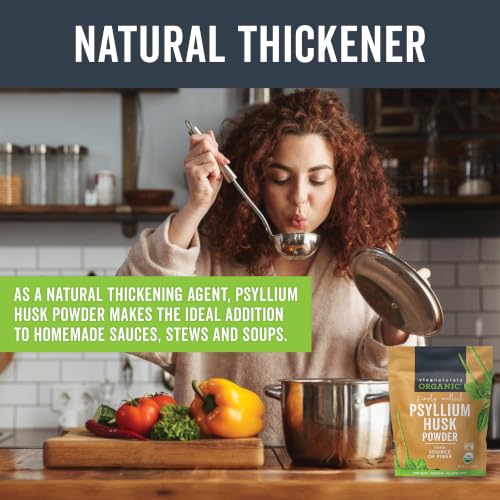 Viva Naturals Organic Psyllium Husk Powder