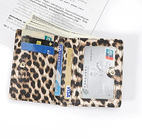 Women Wallets Small Bifold Leather Pocket Wallet Ladies Mini Short Purse2