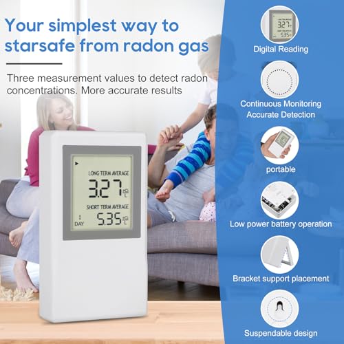 Bootuu HOME RADON DETECTOR Detector, Radon Test For Home thumb #3