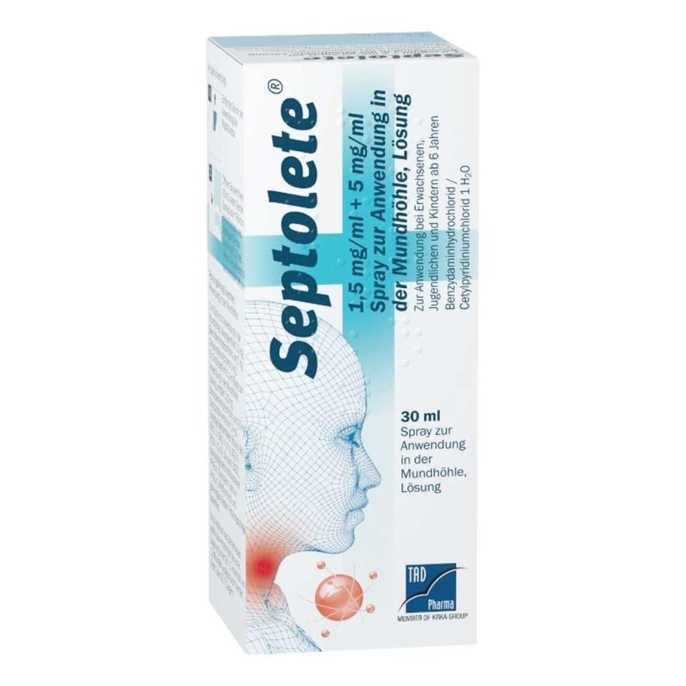 Septolete Spray – 30 ml (PZN 17944679), apothekenpflichtig