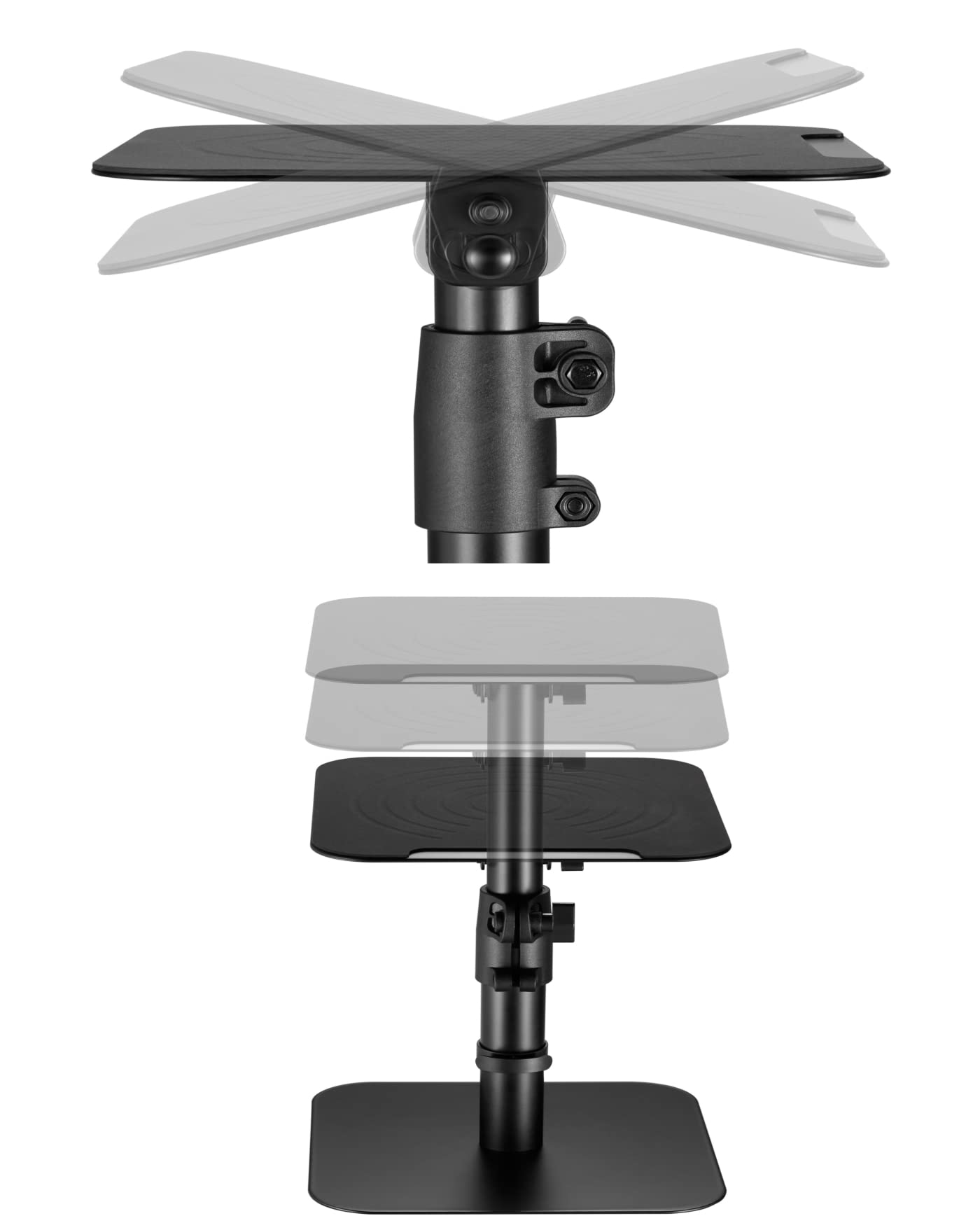 Support d'enceinte pour Bureau ou - Support d'enceinte - Lot de 2 pièces