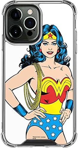 Skinit Clear Phone Case Compatible with iPhone 13 Pro Max - Officially Licensed DC Comics Wonder Woman Design
