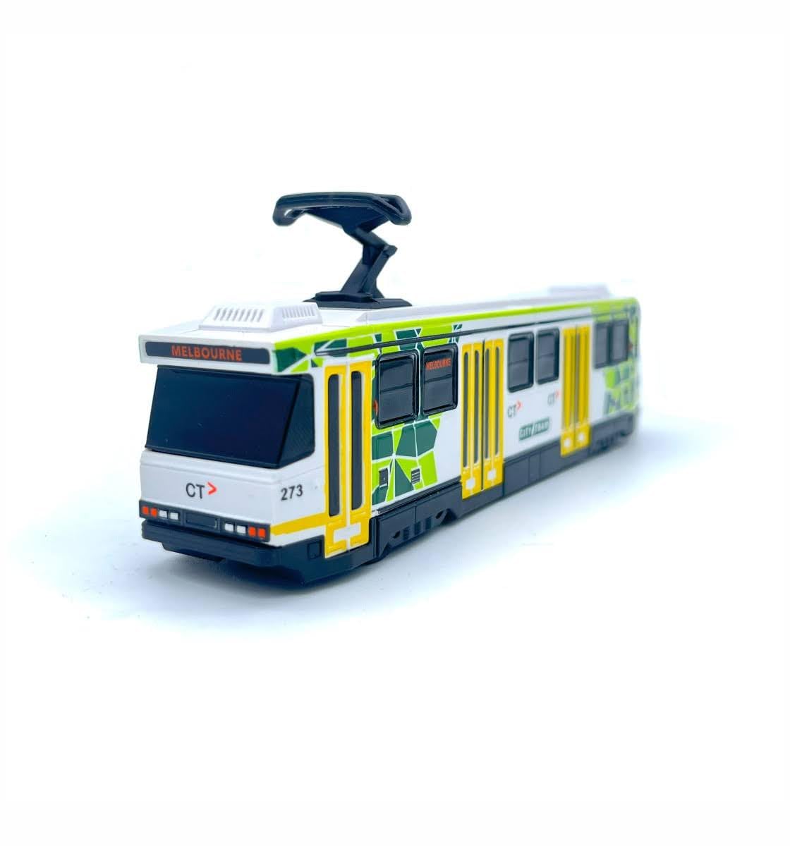 CENTY City Tram Pull Back Toy for 3Y+ Assorted Colours - Image 2 thumbnail