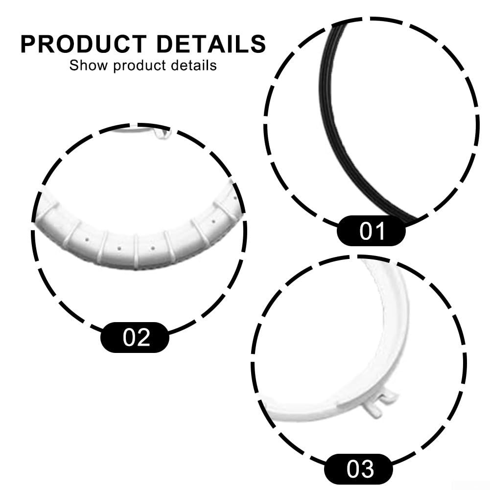 Guarnizione per pompa del serbatoio del carburante, set di guarnizioni per serbatoio della pompa del carburante, compatibile con A4 per A5 per A6, ricambio 4F0201921A 4F0201375 4F0919133B