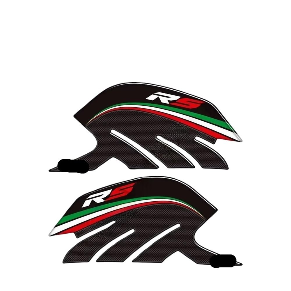 Protège réservoir moto pour RS4 RS50 RS125 kit autocollants noir