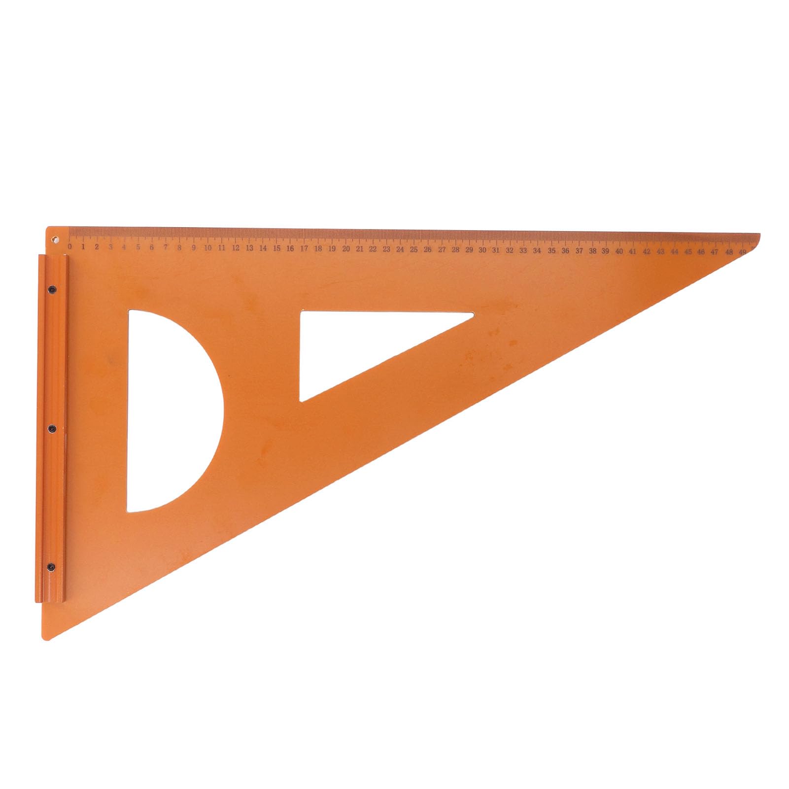 Socobeta Righello Quadrato da Carpentiere Triangolare Design Robusto per Misurazioni Accurate Nella Lavorazione del Legno 50x30 Cm