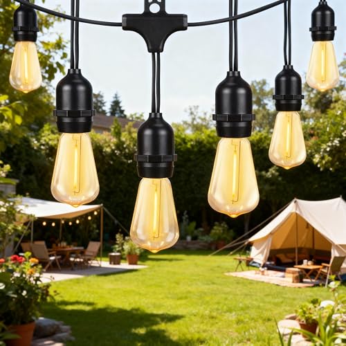 Vigdur 10FT Solar String Lights – 10 Shatterproof Bulbs, IP65 Waterproof — view 2