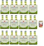 San Pellegrino Cedrata Soda Citron Soft drink Botella 48 x 20 cl refrescante bebida italiana sin alcohol + Polpa italiana Gourmet 400 g