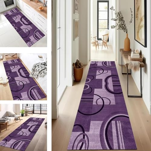 Tapis de couloir pour cuisine et entrée : le confort lavable 110x300cm