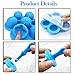 Mity rain 2 Pack Popsicles Molds- 7-cavity Mini Silicone Ice Pop Mold With Stick, Drip-guards, Non-Stick Cakesicles Molds for Egg Bites, Ice Cream Mould,Food Storage Container