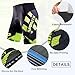 Biking Shorts Pockets Free Riding Pants with Padding Underwear Bicycle Bottoms US M Green