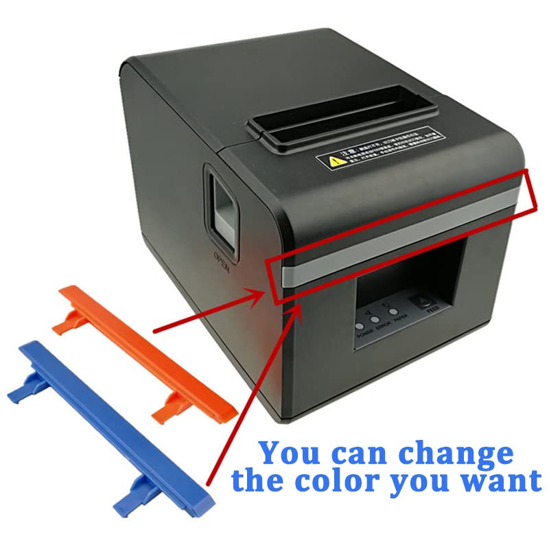 Image of 80mm Thermal Receipt Printer POS Printer USB Bluetooth Ethernet Port with Auto Cutter(306 USB RS232 Port)