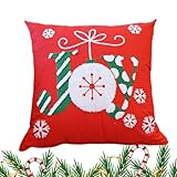 Nettoyage facile et ajustement sûr : ces housses de coussin brodées sont conçues avec une fermeture éclair dissimulée, permettant un retrait sans effort pour un nettoyage sans tracas, tandis que la fermeture sécurisée maintient une apparence soignée, ce qui les rend parfaites pour ajouter des motifs de Noël brodés à votre ambiance intérieure sans compromettre la praticité