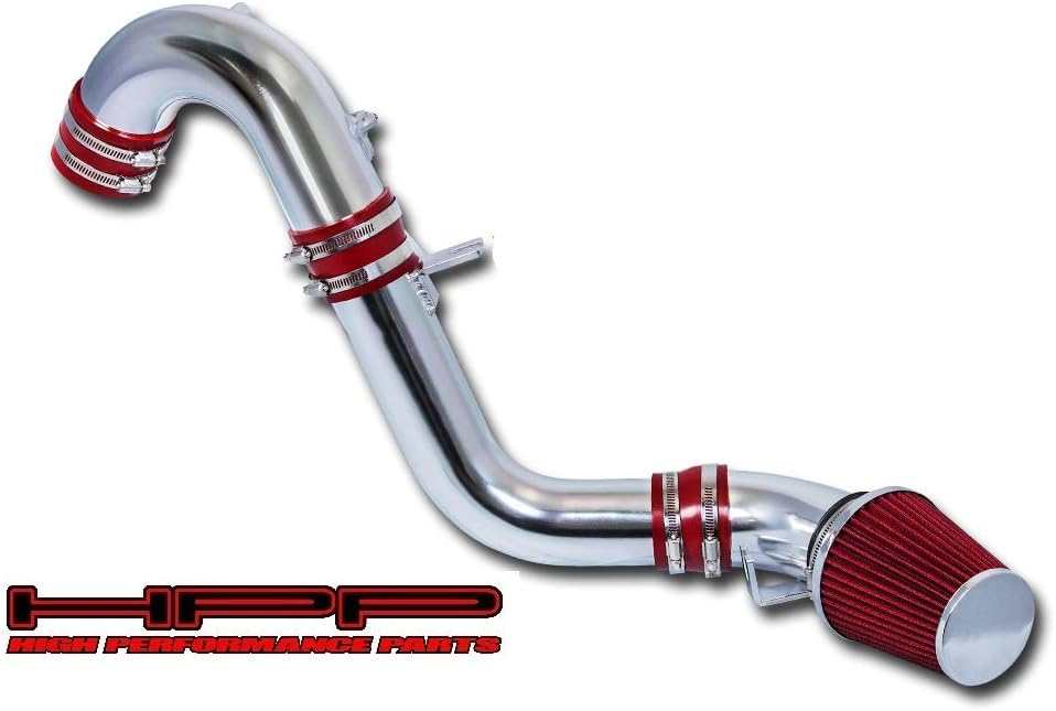 Cold Air Intake Kit & Red Filter Combo Compatible for Honda 2012-2015 Civic SI / 2013-2015 Acura ILX 2.4L L4