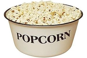 Nostalgic Vintage Popcorn Bowl Adds Classic Charm to Movie Nights