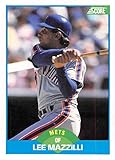 Baseball 1989 Score #217 Lee Mazzilli VG Mets