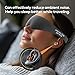 Moisture Chamber Glasses for Dry Eyes & Reusable, Sry Eye Mask with Earplugs, Comfortable Dry Eye Relief for Sleeping