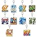 TheClover 67 Meme Keychain 10 Pack - I Was 6 Now I’m 7 Acrylic Keychains, Six to Seven Birthday Gifts, Age 7 Celebration Gifts for Backpacks Goody Bags Charm Accessories 67 Keychain