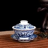 La taza de té es de buena calidad, con una superficie lisa y una apariencia muy delicada, que también es muy conveniente de usar.