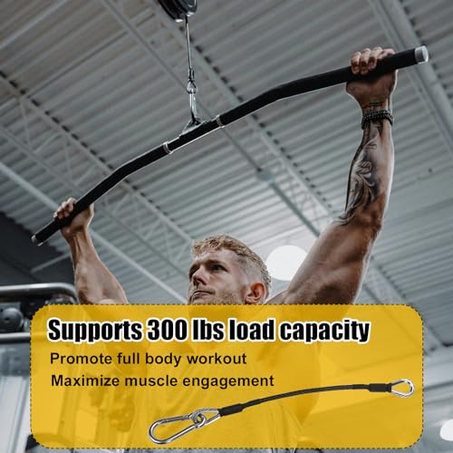 NQEUEPN 2pcs 10" Gym Extension Cable, view 5