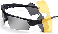 Vista 1 de SKYWAY Gafas de sol deportivas polarizadas con 3 lentes intercambiables para hombres y mujeres Ciclismo Correr Conducción Pesca Gafas SS8009