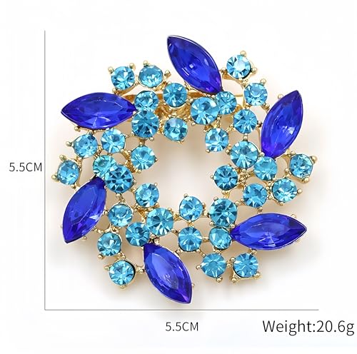 Image of Cameo Brooch Vintage Silver Tone Lady Portrait Brooch Pins for Women Victorian Jewelry Crystal Rhinestone Brooches for Hat Scarf Collar Lapel Handbags Shawls for Christmas