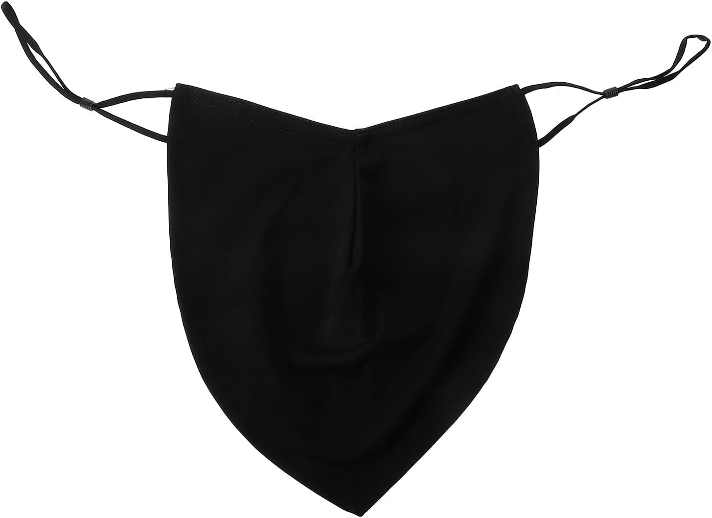 Beard Mask for Men Washable Black Face Cover Beard Windproof Facial Mask Portable Beard Covers Suitable for Outdoor Use