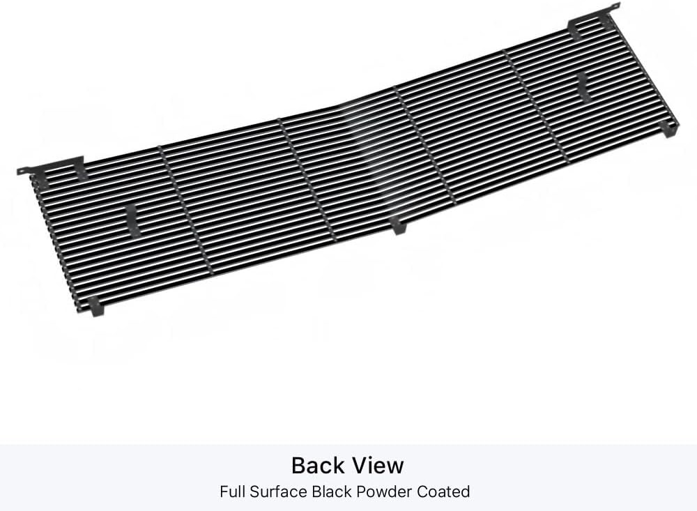 APS Premium Stainless Steel Black 8x6 High Density Billet Grille Grill Insert Compatible with Chevy GMC C K Pickup 1981-1987 & 81 82 83 84 85 86 87 88 Blazer Suburban Jimmy Main Upper N19-N20058C