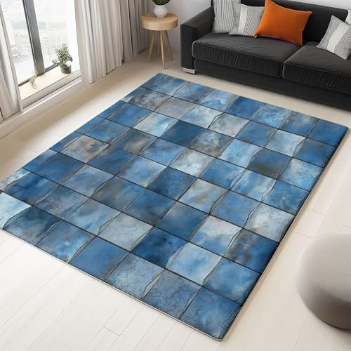 Tapis lavable en machine 160x230 cm avec envers antidérapant - 2