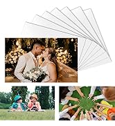 Ubramac 8 PCS Aluminum Sublimation Photo Blanks, Sublimation Blanks Aluminum Sheet, 0.4mm Thickne...