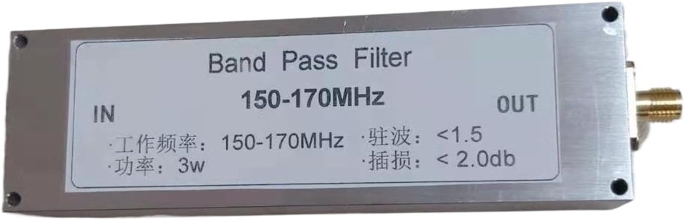 BPF-150-170 150-170MHz Band Pass Filter BPF Receiver
