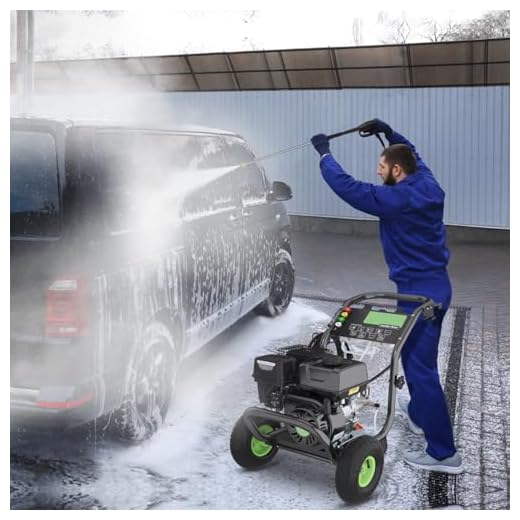4200PSI Gas Pressure Washer with Foam Bottle