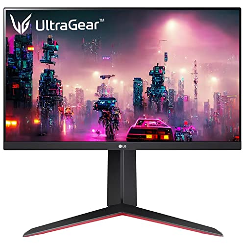 Image of LG 24Gn650 Ultragear Gaming 24 Inch (60 Cm) LCD 1920 x 1080 Pixels IPS Full Hd - 144Hz, 1Ms, G-Sync Compatible, Freesync Premium, Srgb 99%, Hdmi X 2, Display Port, HP Out, HDR 10 (Black)