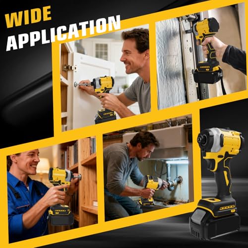 Cordless Impact Driver for DEWALT 20V