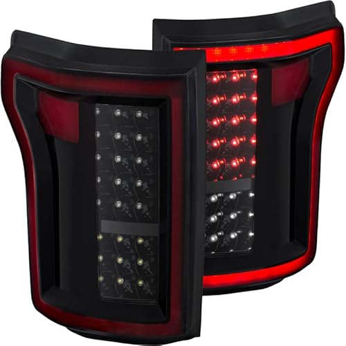 Anzo Usa 311261 Black Led Tail Light Set-Clear Lens #TOP1