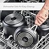 KitchenAid Hard Anodized Induction Nonstick Cookware Pots and Pans Set, 10 Piece, Matte Black #4