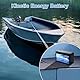 WoskjXas 12V 8Ah 96Wh LiFePO4 Wiederaufladbar Lithium Batterie, tiefes Zyklus 2000 mal mit BMS Schutz, LifePO4 Batterie für Motorboote, Camping, Roller, UPS, Windkraftanlage, Solar, Wechselrichter