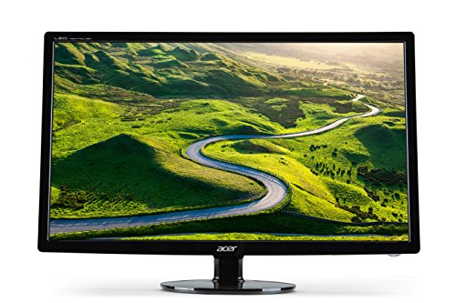 Acer S241HLC 24-Inch Wide Screen Monitor - Black (16:9, Full HD, LED, 1 ms, 100M:1, Acer EcoDisplay)