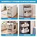 XIAOGE HOME Magnetic Shelf Organisers for Washing Machine,Refrigerator