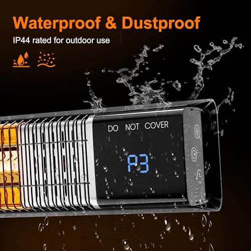 Sungdogin Outdoor Heaters For Patio, Wall Mounted Infrared Space Heater thumb #3