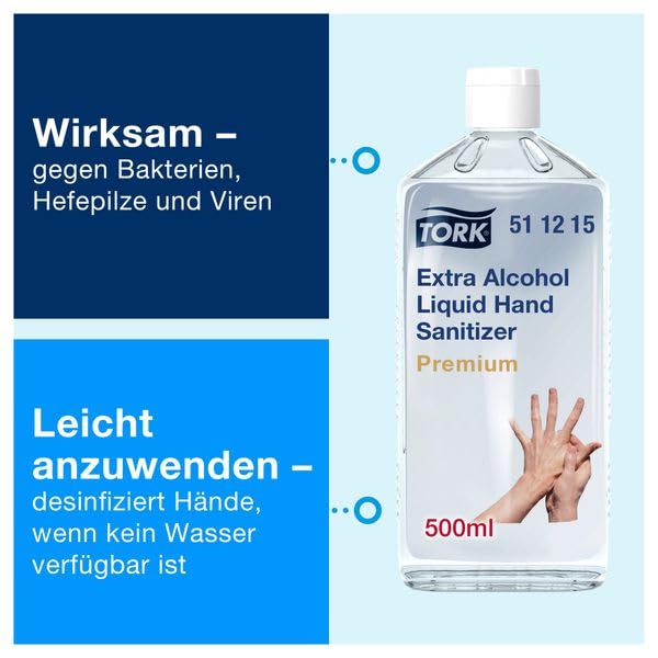Tork Händedesinfektionsflüssigkeit 20 × 500 ml 511215