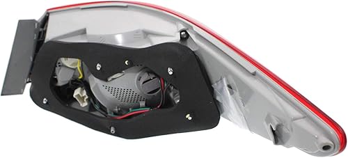 Miniatura 5 de Garage-Pro Conjunto de luz trasera compatible con Hyundai Sonata 2011-2014 se monta en el cuerpo con el lado del conductor de la bombilla exterior