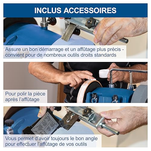 Affûteuse à eau Scheppach TIGER2500S pour ciseaux et outils droits - 3