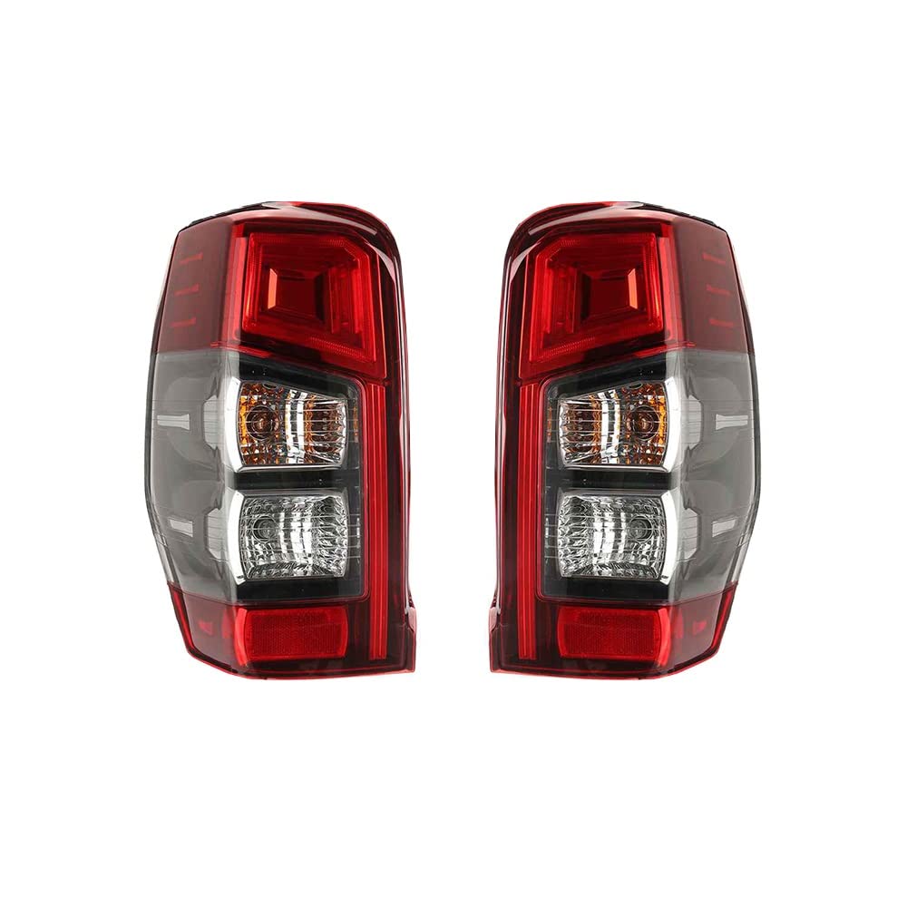 Fanale Posteriore Sinistro Per Mitsubishi L200 2001-2005 - CG94, Bianco/Rosso