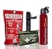 Price comparison product image FIRE Safety Essentials 500 G ABC Dry Powder FIRE Extinguisher with Blanket and 1ST AID KIT Ideal for Homes, Boats, Kitchen Offices WORKPLACES