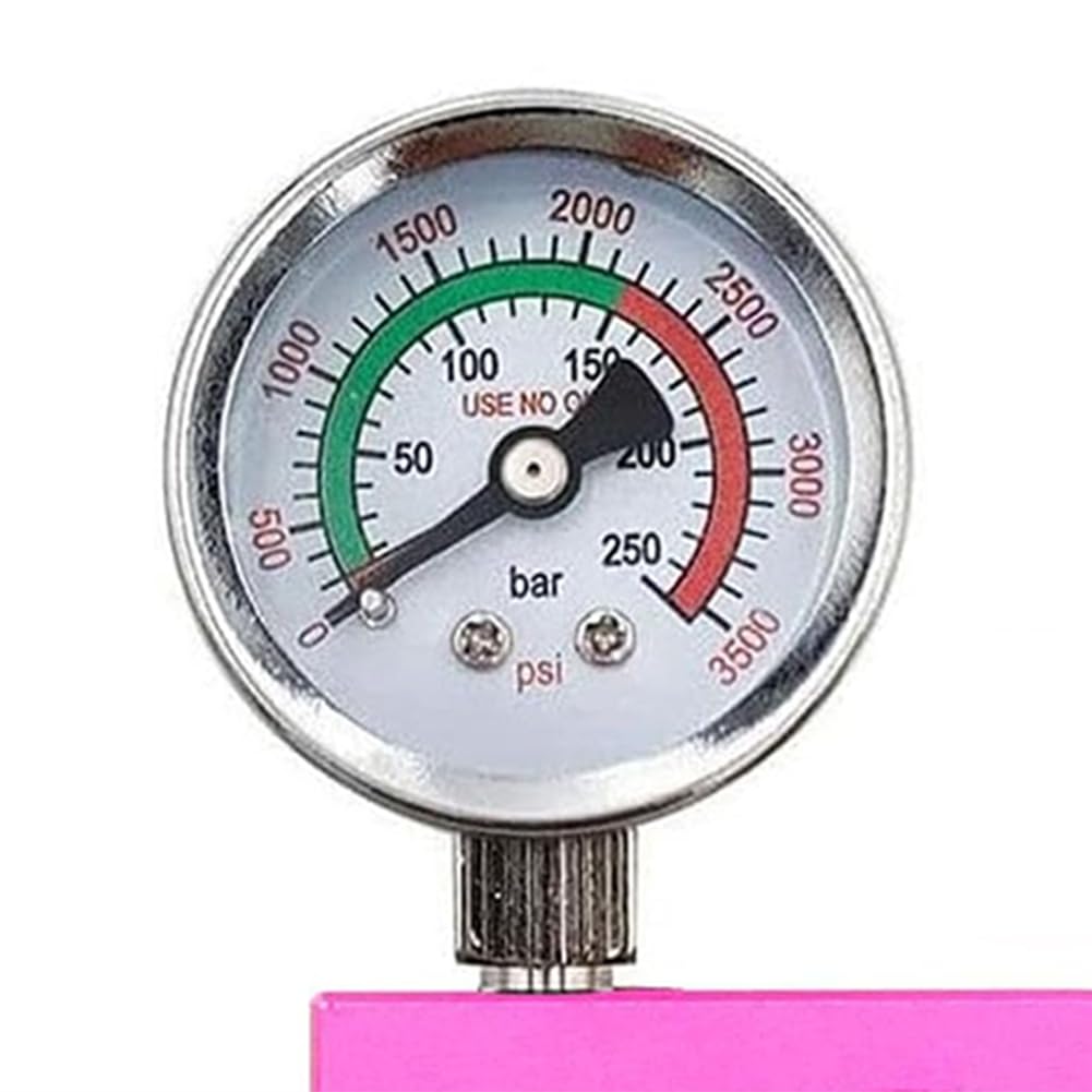 Adattatore di Ricarica CO2 per Soda, Adattatore di Riempimento con Manometro e Valvola di Rilascio, Serbatoio di Co2 Duo Terra Art Soda CGA320